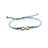 BIBI DOR - gold infinity bracelet 14mm